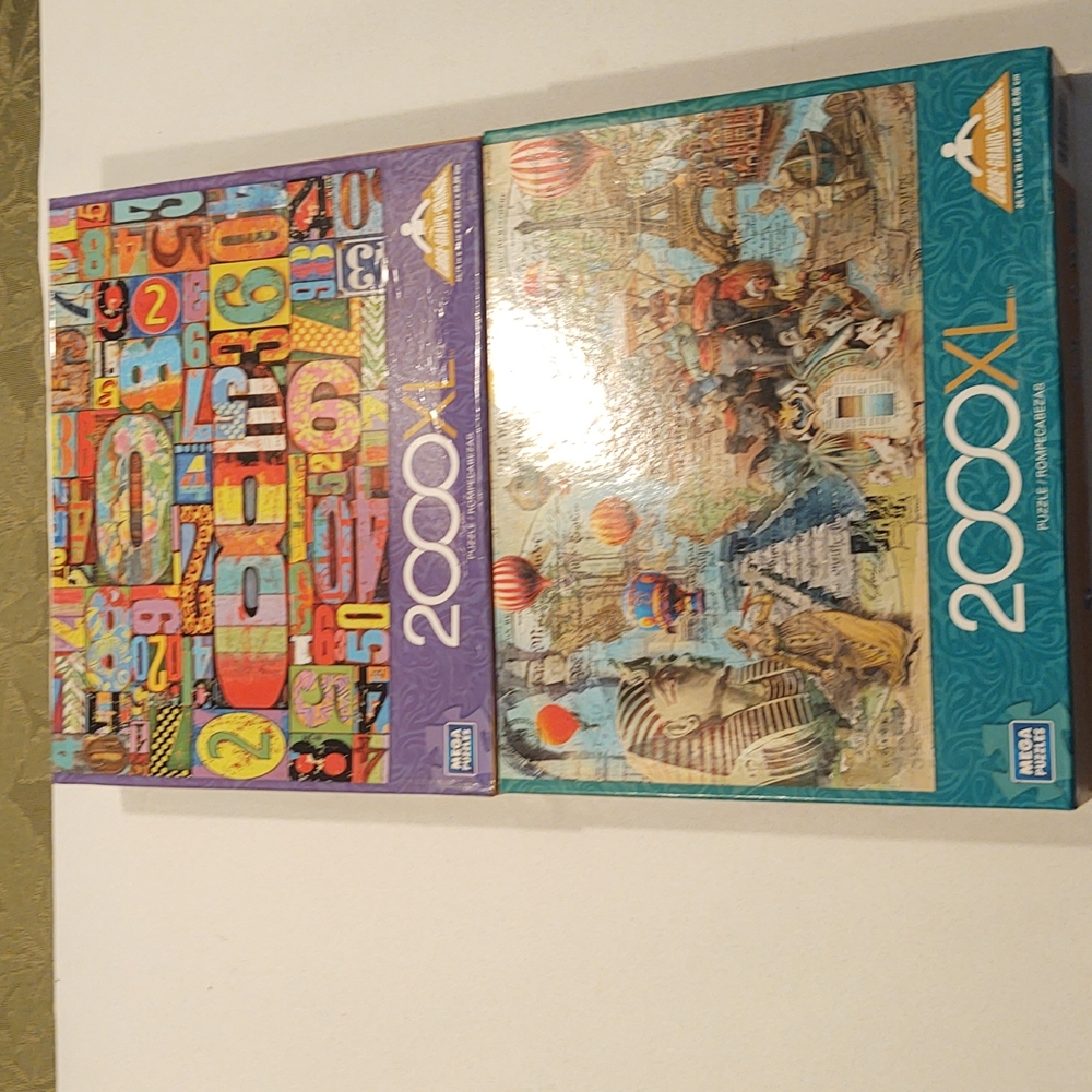 NIB - 2 XL Puzzles